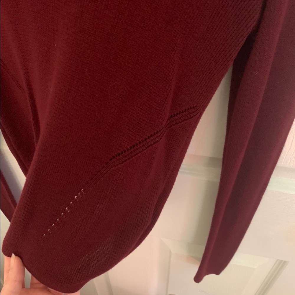 thin red sweater - Picture 3 of 4